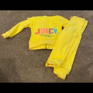 Toddler girl Juicy Couture Velour Sweatsuit